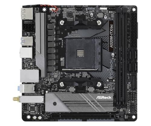 ASRock A520 A520M-ITX/ac AM4 DDR4 Mini ITX image