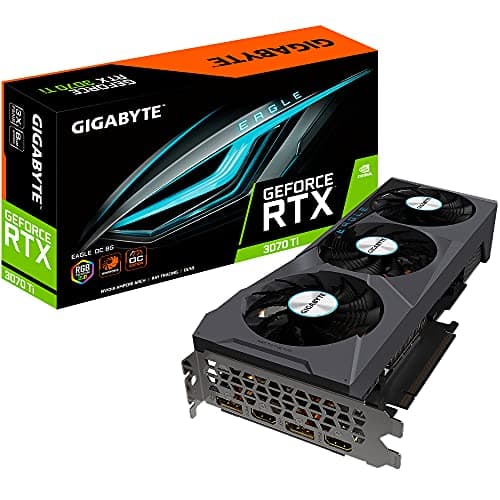Gigabyte EAGLE OC GeForce RTX 3070 Ti 8GB GDDR6X Black image