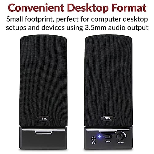 Cyber Acoustics CA-2014rb 2.0 4 W Speaker System image
