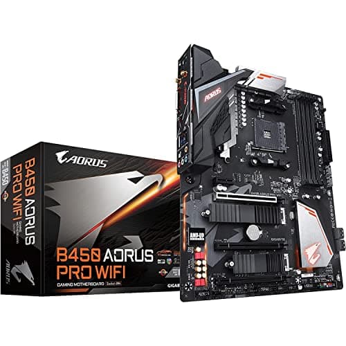 Gigabyte B450 AORUS PRO WIFI (rev. 1.0) DDR4 ATX image
