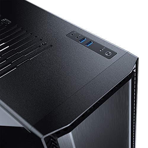 MagniumGear Neo Silent ATX Mid Tower Black with Tempered Glass Side Panel and USB 3.2 Gen 1 Type-A image