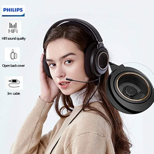 Philips SHP 9600MB Open-Back Wired Headphones image