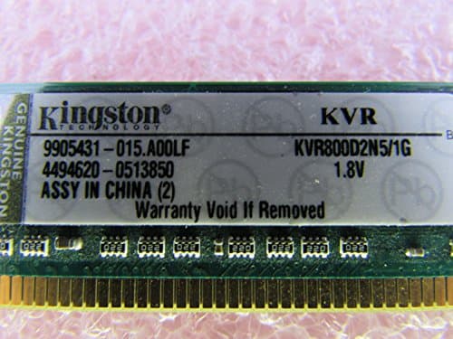 Kingston ValueRAM DDR2-800 CL5 1GB (1x1GB) image