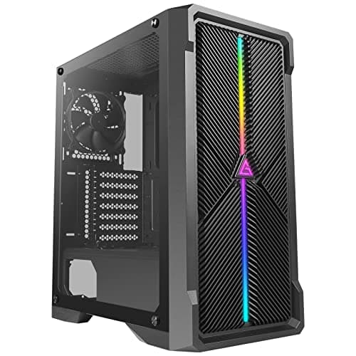 Antec NX420 ATX Mid Tower Black Tempered Glass Side Panel image