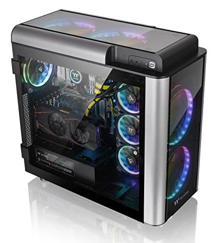 Thermaltake Level 20 GT RGB Plus ATX Full Tower Black / Silver Tempered Glass Side Panel image