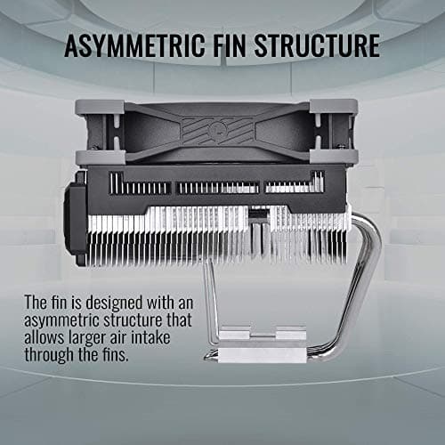Thermaltake TOUGHAIR 110 Air 114mm 58.35 CFM Black / Silver image