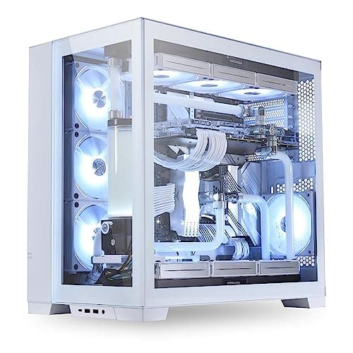 LIAN LI O11 Dynamic EVO O11DEX Black Aluminum / Steel / Tempered Glass ATX Mid Tower Computer Case image