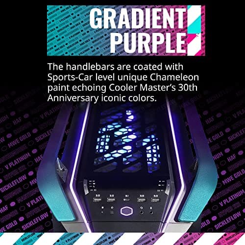 Cooler Master Cosmos Infinity 30th Anniversary ATX Full Tower Black / Silver Tempered Glass Side Panel image