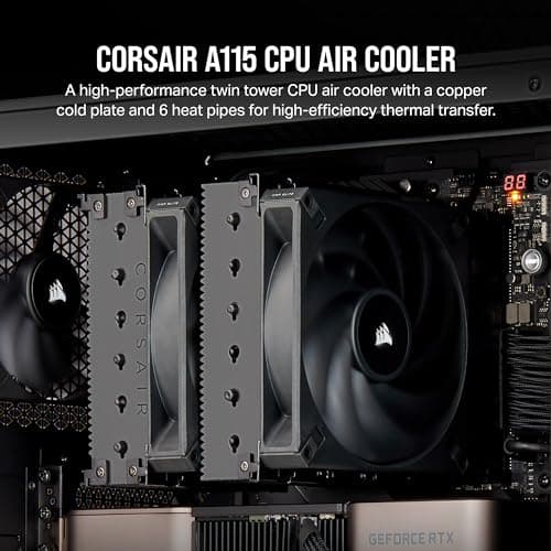 Corsair A115 Air 165mm 84.5 CFM Black image