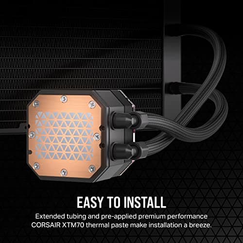 Corsair iCUE H115i ELITE CAPELLIX XT Water 280mm 89 CFM Black image