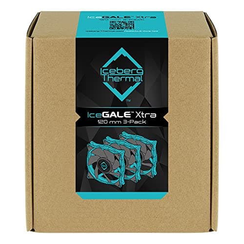 Iceberg Thermal IceGALE Xtra 120mm Teal PWM 3-Pack image