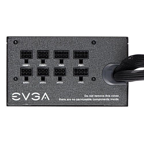 EVGA 650 BQ, 80+ BRONZE 650W, Semi Modular, 5 Year Warranty, Includes FREE Power On Self Tester, Power Supply image