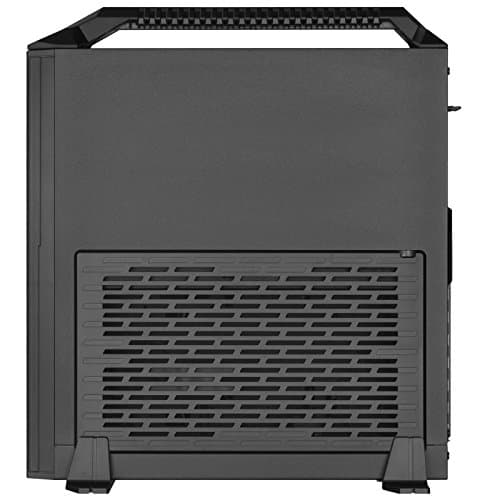 Silverstone ML08 HTPC Black Acrylic Side Panel, USB 3.2 Gen 1 Type-A Front Panel image