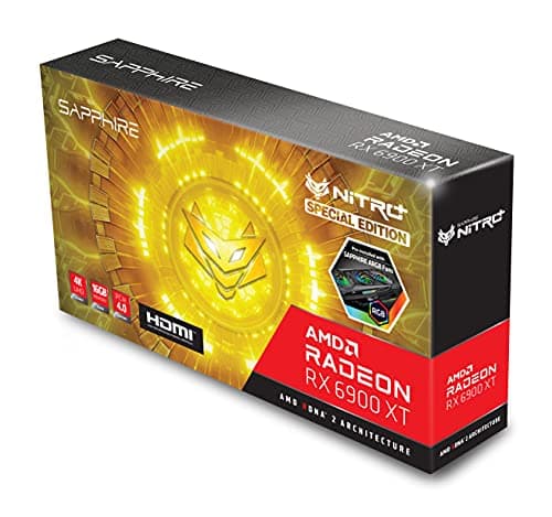 Sapphire NITRO+ SE Radeon RX 6900 XT 16GB GDDR6 Black / White image