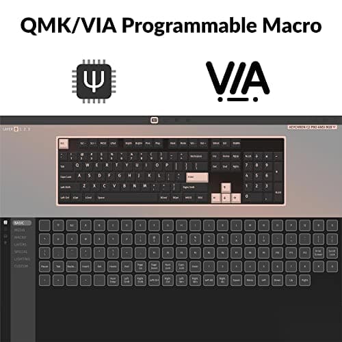 Keychron C2 Pro V1 Hotswap RGB Wired Standard Mechanical Keyboard image