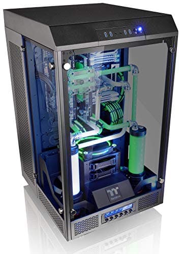Thermaltake Tower 900 ATX Full Tower Black with Tempered Glass Side Panel and USB 3.2 Gen 1 Type-A image