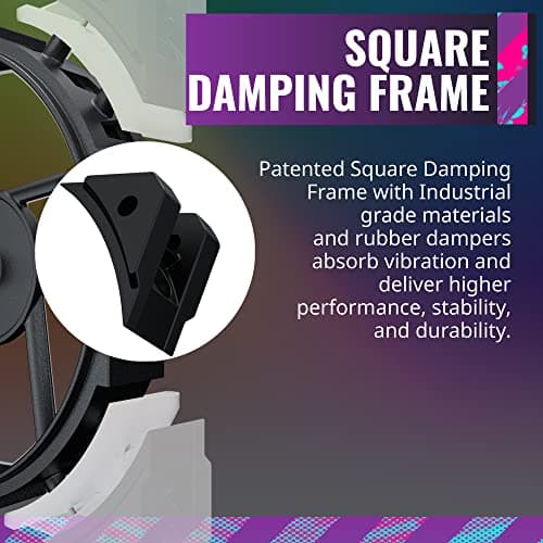 Cooler Master MasterFan SF120M 120mm Black ARGB PWM image