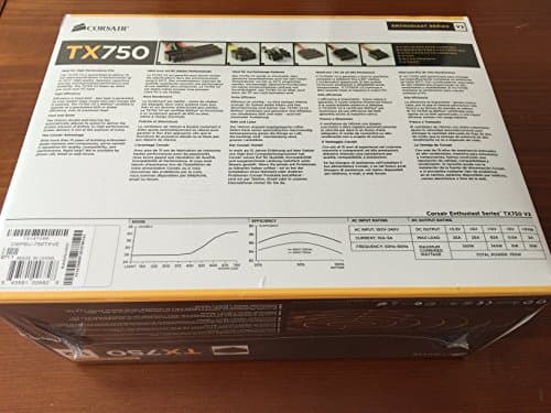 Corsair TX750 V2 750W Non-Modular 80+ Bronze image