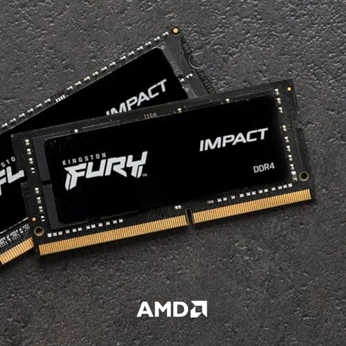 Kingston FURY Impact Black DDR4-3200 SODIMM CL20 16GB (2x8GB) image