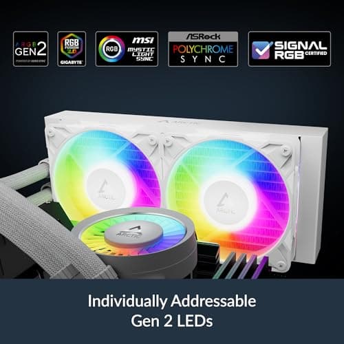ARCTIC Liquid Freezer III 280 Pro A-RGB White image