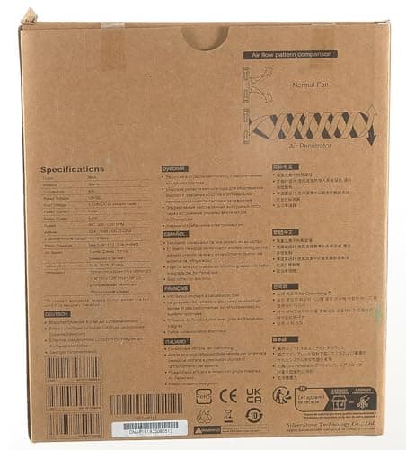 Silverstone Air Penetrator 180mm Black image