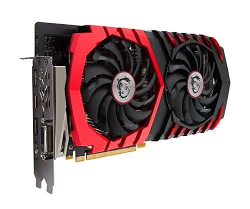 MSI GAMING X GeForce GTX 1060 6GB GDDR5 Black / Red image