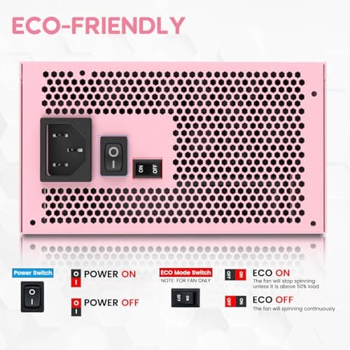 Vetroo GV1000 ATX 1000W Fully Modular 80+ Gold Certified image