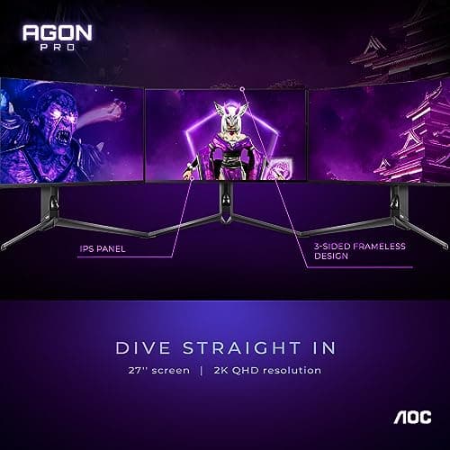 AOC AG274QG 27" 1440p 240Hz IPS Monitor image