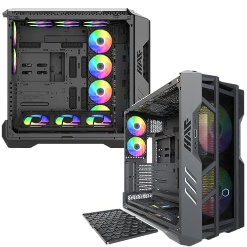 Cooler Master HAF 700 ATX Full Tower Black Tempered Glass image