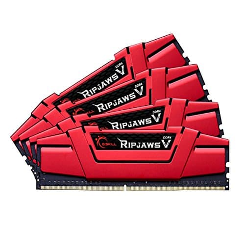 G.Skill Ripjaws V Red / Black DDR4-2666 CL19 32GB (4x8GB) image