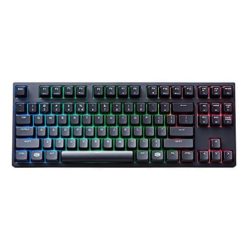 Cooler Master MasterKeys Pro S RGB Wired Standard Cherry MX Brown Mechanical Keyboard image