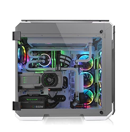 Thermaltake View 71 TG Snow ATX Full Tower White with Acrylic Side Panel and USB 3.2 Gen 1 Type-A / USB 2.0 Type-A Front Panel image