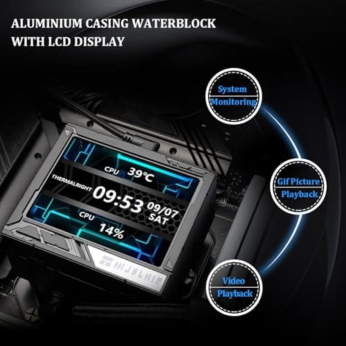 Thermalright Mjolnir Vision Water 360mm ARGB 69 CFM Black image