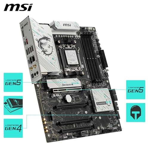 MSI B850 GAMING PLUS WIFI AM5 DDR5 ATX image