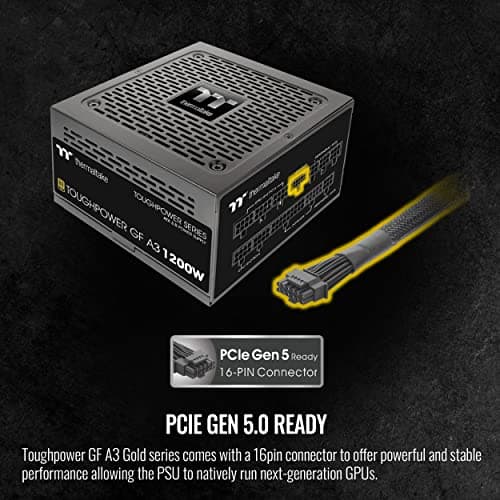 Thermaltake Toughpower GF A3 TT Premium Edition Black 1200W Fully Modular 80+ Gold image