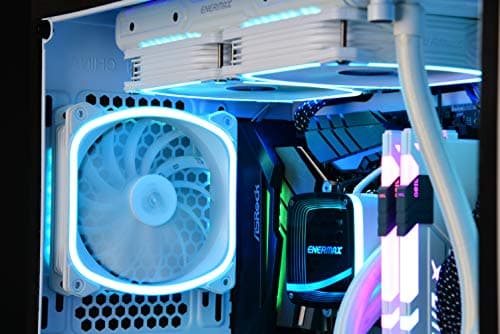 Enermax SquA 120mm RGB 68.27 CFM PWM White 3-Pack image