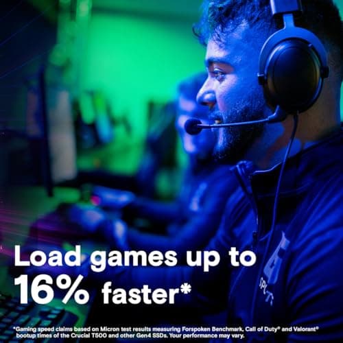 Crucial T500 2TB SSD M.2 PCIe 4.0 NVMe image