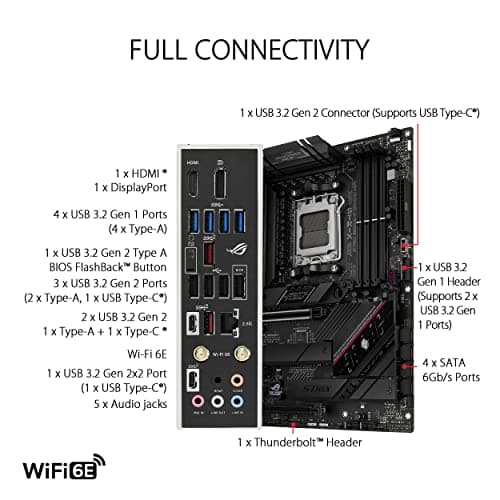 Asus ROG STRIX B650E-F GAMING WIFI DDR5 ATX image