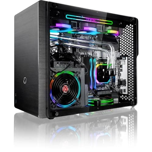 RAIJINTEK OPHION M EVO TGS Micro ATX Mid Tower Black Tempered Glass USB 3.2 Gen 2 Type-C USB 3.2 Gen 1 Type-A image