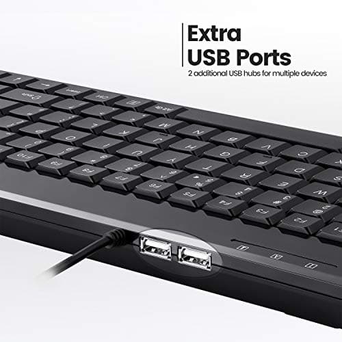 Perixx PERIBOARD-409H Wired Mini Mechanical Gaming Keyboard image
