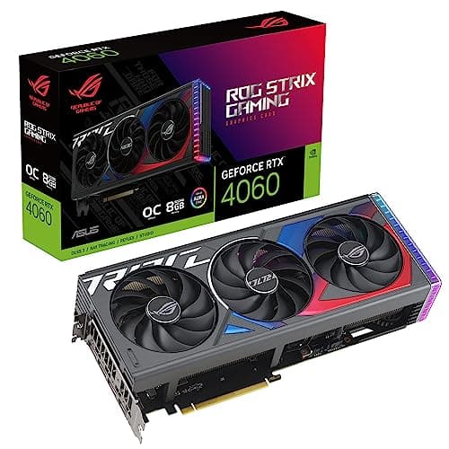 Asus ROG STRIX OC GeForce RTX 4060 8GB GDDR6 Black image