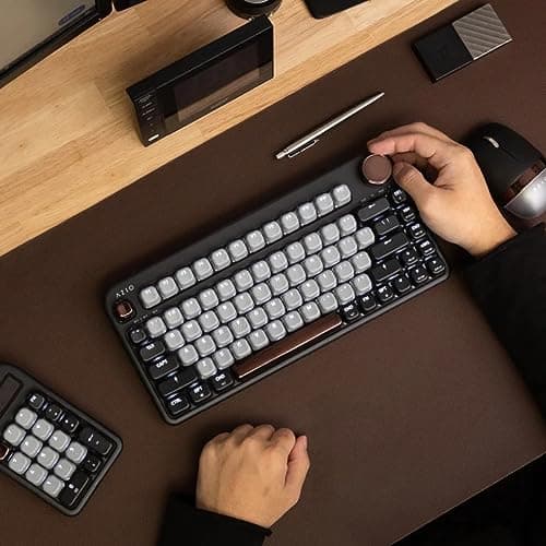 AZIO IZO Standard Bluetooth/Wired Mechanical Keyboard - Gateron Red Switches image