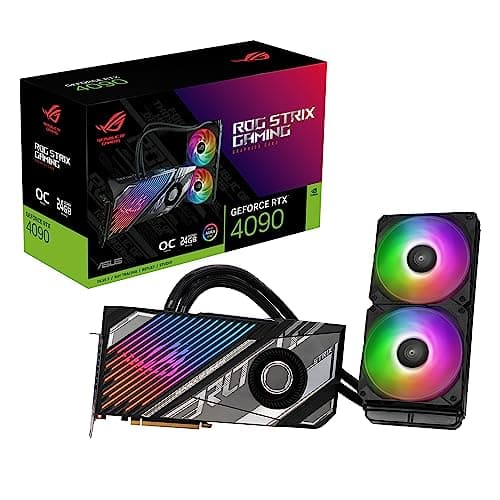 Asus ROG STRIX LC GAMING OC GeForce RTX 4090 24GB GDDR6X Black / Silver image