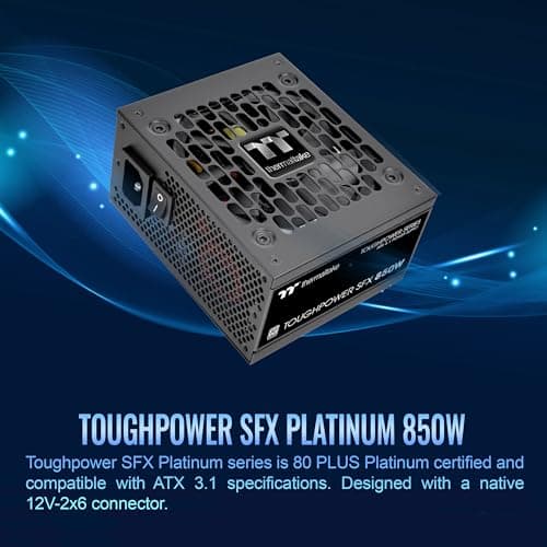 Thermaltake Toughpower SFX 850W 80+ Platinum Certified Fully Modular image