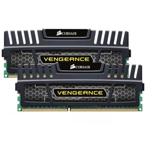 Corsair Vengeance Black / Yellow DDR3-1600 CL9 16GB (2x8GB) image