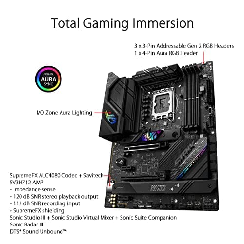 Asus B760 ROG STRIX B760-F GAMING WIFI DDR5 ATX image