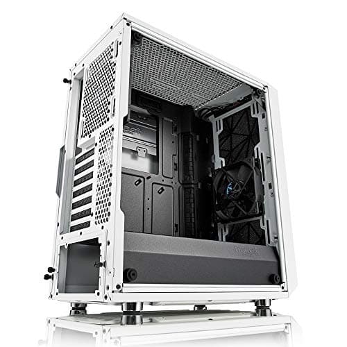 Fractal Design Meshify C ATX Mid Tower White / Black Tempered Glass Side Panel image
