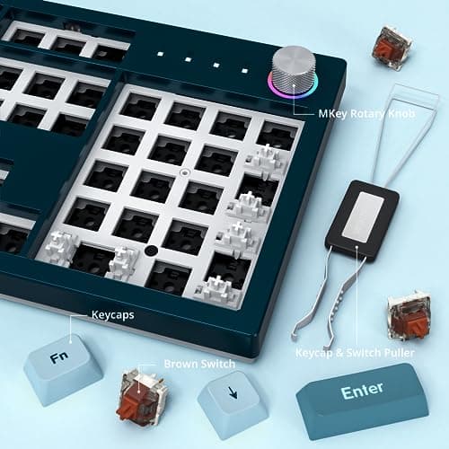 Montech MKey RGB Wired Gateron G Pro 2.0 Brown Gaming Keyboard image