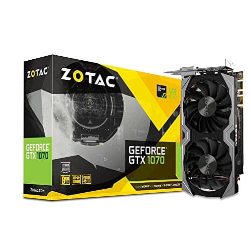 Zotac MINI GeForce GTX 1070 8GB GDDR5 Black / Silver main image