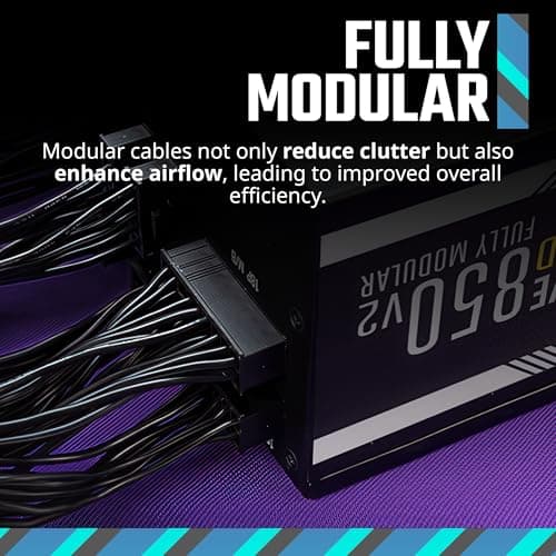 Cooler Master MWE Gold V2 850W Fully Modular 80+ Gold Certified image